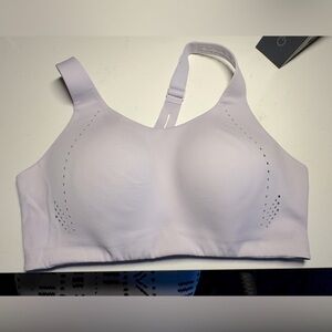 lululemon athletica light lavender seamless sports bra